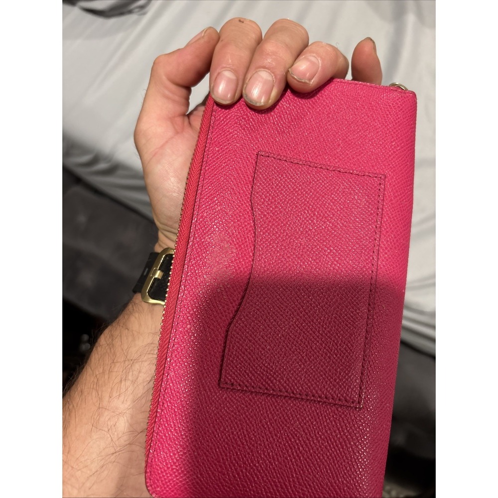 coach wallet Hot Pink Zip Up - Picture 4 of 8